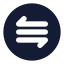Moreorlesscircle icon with solid standard style