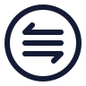 More Or Less Circle icon preview
