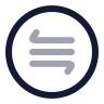 More Or Less Circle icon preview