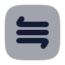 More Or Less Square icon preview