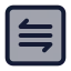 Moreorlesssquare icon with duotone standard style