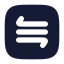 Moreorlesssquare icon with solid rounded style
