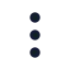 Morevertical icon with solid standard style
