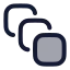 Motion icon with duotone rounded style