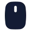 Mouse icon with solid standard style