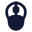 Mouse icon with solid standard style