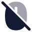 Mouseoff icon with bulk rounded style