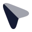 Mousepointer icon with bulk rounded style