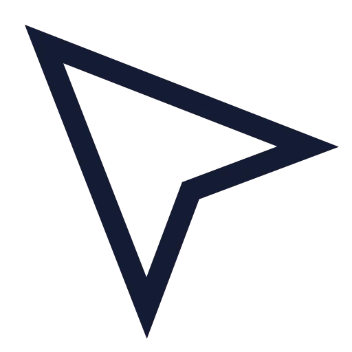 Mouse Pointer 01 Icon in Stroke Sharp style