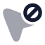 Mousepointerban icon with bulk rounded style