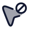 Mouse Pointer Ban icon preview