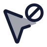 Mouse Pointer Ban icon preview