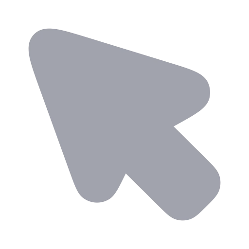 Mouse Pointer Icon in Bulk Rounded style