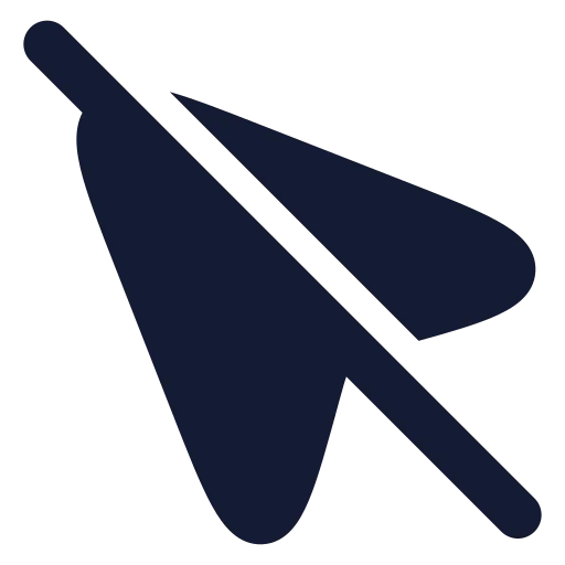 Mouse Pointer Off 01 Icon in Bulk Rounded style