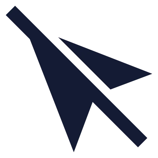 Mouse Pointer Off 01 Icon in Solid Sharp style