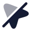 Mousepointeroff icon with bulk rounded style