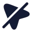 Mousepointeroff icon with solid rounded style