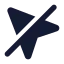 Mousepointeroff icon with solid standard style