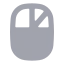 Mouserightclick icon with bulk rounded style