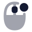 Mouserightclick icon with bulk rounded style