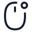 Mouseright icon with stroke standard style