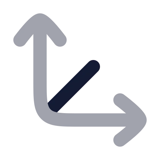 Move 3 D Icon in Bulk Rounded style