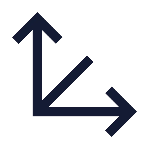 Move 3 D Icon in Stroke Sharp style