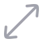 Movediagonal icon with duotone rounded style