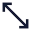 Movediagonal 2 icon with solid sharp style