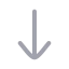 Movedown icon with duotone rounded style