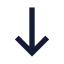 Movedown icon with solid sharp style