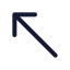 Moveupleft icon with stroke standard style