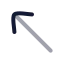 Moveupleft icon with twotone rounded style