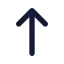 Moveup icon with solid standard style