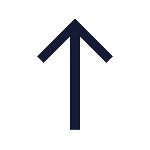 Move Up Icon in Stroke Sharp style