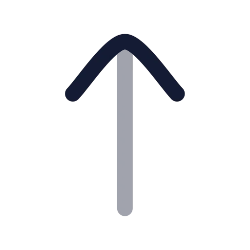 Move Up Icon in Twotone Rounded style