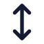 Movevertical icon with solid standard style