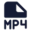 Mp icon with solid standard style