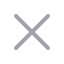 Multiplicationsign icon with duotone rounded style