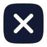 Multiplication Sign Square icon preview