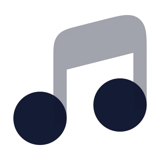 Music 02 Icon in Bulk Rounded style