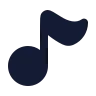 Music Note 02 icon preview