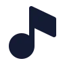 Music Note 02 icon preview