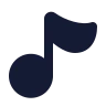 Music Note 02 icon preview