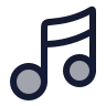 Music Note 03 icon preview