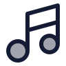 Music Note 03 icon preview