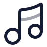 Music Note 03 icon preview