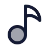 Music Note 04 icon preview