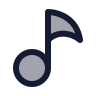 Music Note 04 icon preview