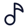 Music Note 04 icon preview